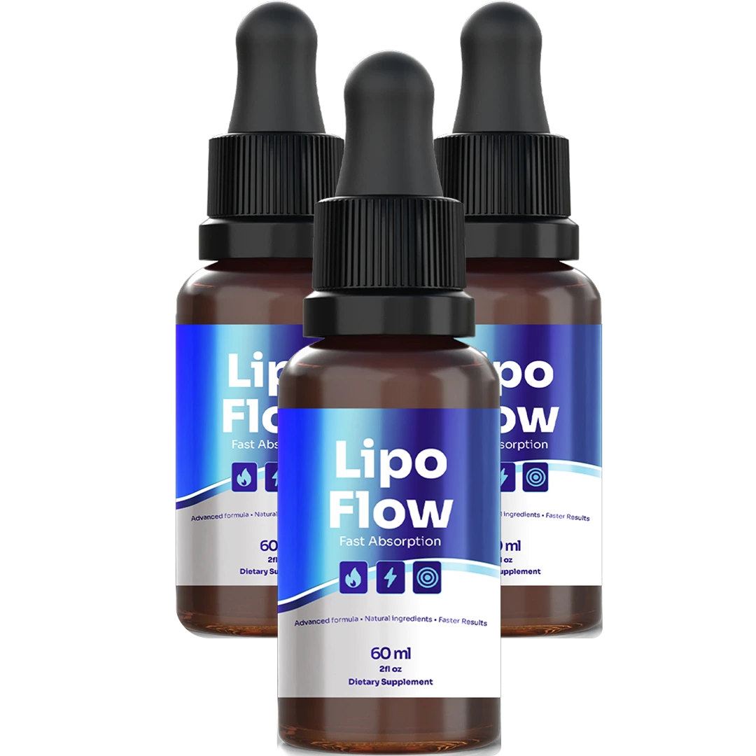 LipoFlow 3 bottle package