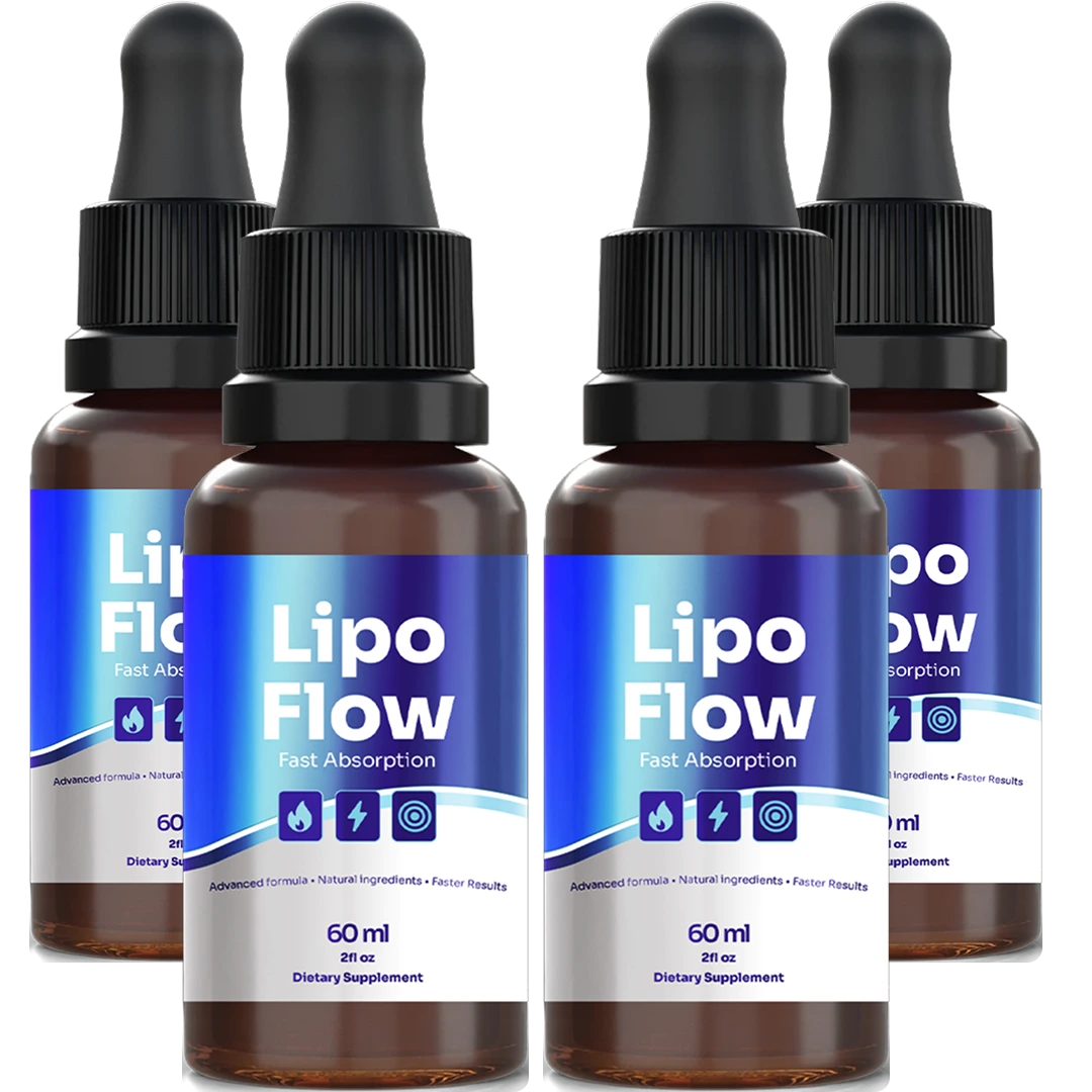 LipoFlow 4 bottle package
